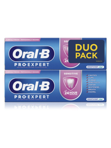 Oral-B Pro Expert Sensitive паста за зъби за чувствителни зъби 2x75 мл.