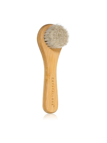 Crystallove Bamboo Face Brush четка за почистване на кожата 1 бр.