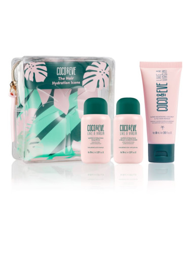 Coco & Eve Hair Hydration Icons комплект за пътуване За коса