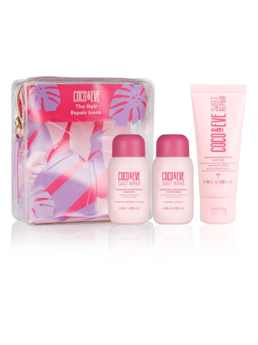 Coco & Eve Hair Repair Icons комплект за пътуване за увредена и боядисана коса
