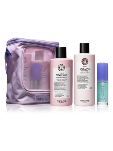 Maria Nila Pure Volume Beauty Bag подаръчен комплект за обем