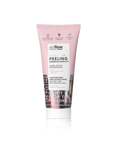 so!flow Moisturizing Face Peeling почистващ пилинг за тяло 75 мл.