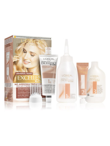 L’Oréal Paris Excellence Universal Nudes перманентната боя за коса цвят 10U 1 бр.