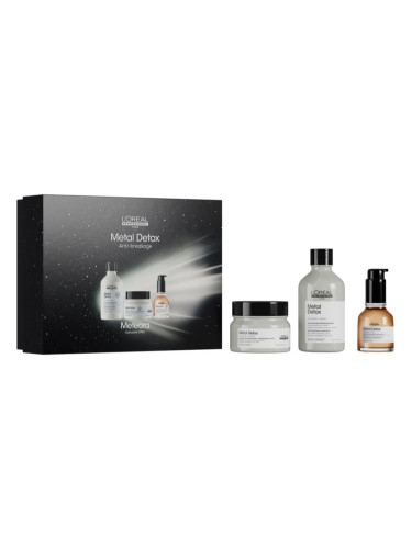L’Oréal Professionnel Serie Expert Metal Detox подаръчен комплект за боядисана и увредена коса