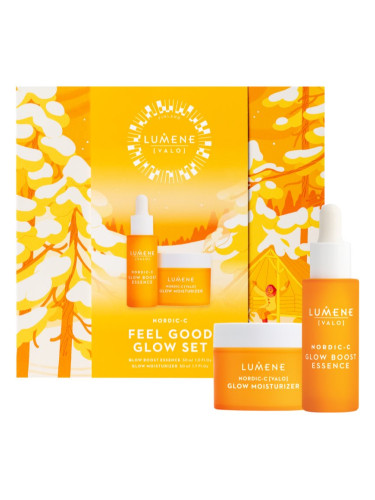 Lumene Nordic-C [VALO] Glow Reveal подаръчен комплект за озаряване на лицето