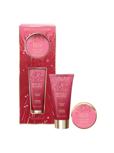 Baylis & Harding Midnight Cherry подаръчен комплект за тяло