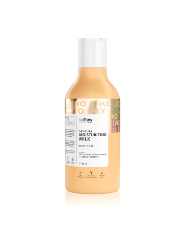 so!flow Sensual Moisturizing Shower Milk тоалетно мляко за тяло Orange With Cardamom 400 мл.