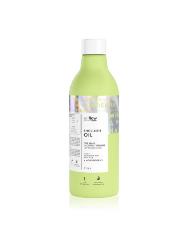 so!flow Low Porosity Hair Emollient Oil регенериращо масло за коса 150 мл.