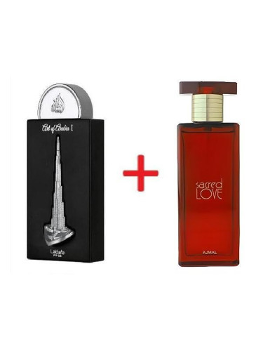 Промоция Парфюм Lattafa Art of Arabia I  и Ajmal Sacred Love