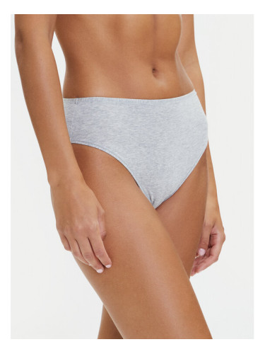 Hunkemöller Класически бикини с висока талия 302033 Сив