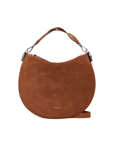 Coccinelle Дамска чанта QKG Coccinellesunup Suede E1 QKG 13 01 01 Кафяв