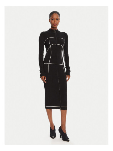 Patrizia Pepe Кардиган 8A1522 K265 FG09 Черен Regular Fit