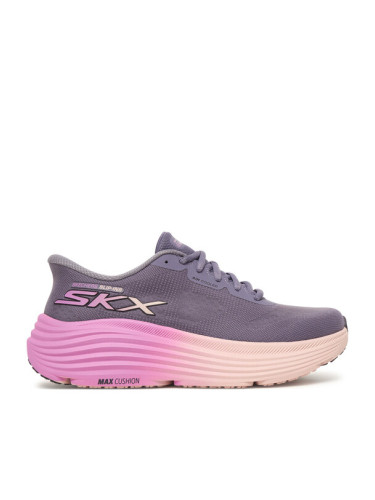 Skechers Маратонки за бягане Max Cushioning Endeavour 129473/PUR Виолетов