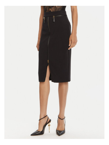 Elisabetta Franchi Пола тип молив GO-134-56E2-V390 Черен Regular Fit