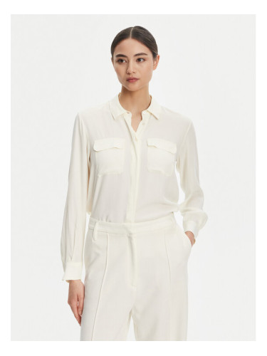 Marella Риза Calabra 2523116061 Бял Regular Fit