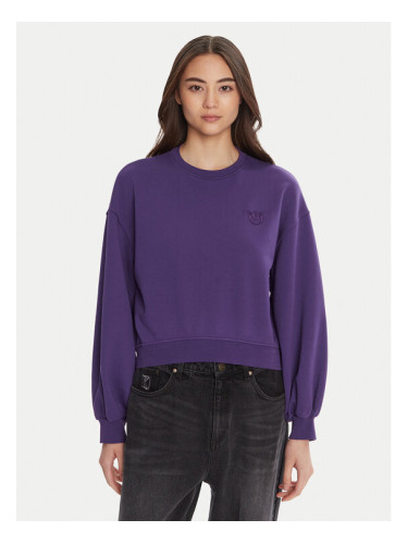 PINKO Суитшърт Maliardo 105510 A2RB Виолетов Regular Fit