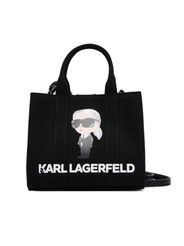 KARL LAGERFELD Дамска чанта A3W50109 Черен
