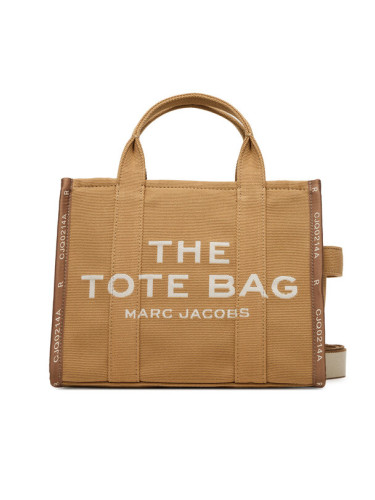 Marc Jacobs Дамска чанта The Jacquard Medium Tote Bag M0017027 Кафяв