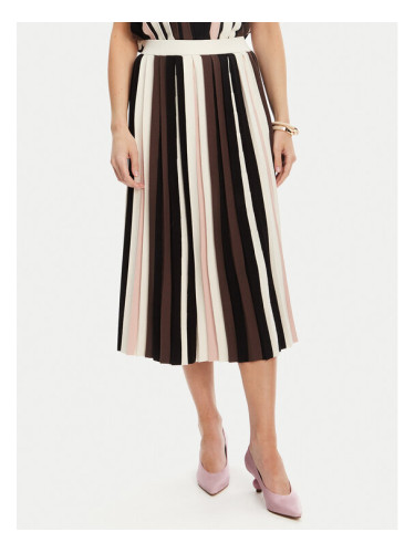 Weekend Max Mara Плисирана пола Pleiadi 2525306011 Кафяв Regular Fit