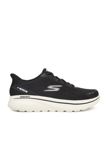 Skechers Сникърси Go Walk Arch Fit N-Joy 217075 BKW Черен