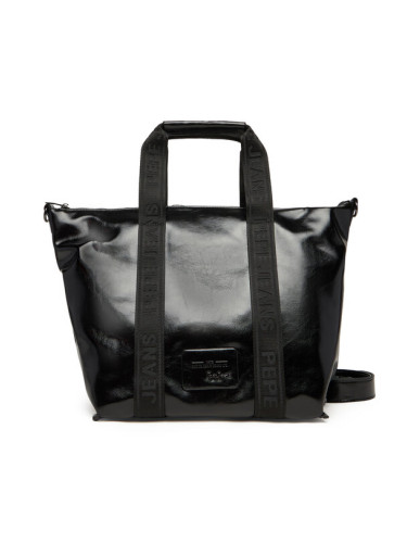 Pepe Jeans Дамска чанта Chelsea Glossy PL0300009 Черен