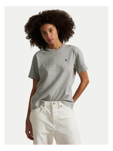 Polo Ralph Lauren Тишърт 211967104003 Сив Relaxed Fit