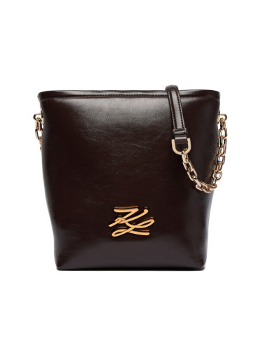 KARL LAGERFELD Дамска чанта A4W30103 Кафяв