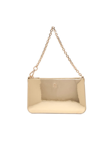 Tommy Hilfiger Дамска чанта Th Icon Chain Shoulder Pouch Met AW0AW18219 Златист