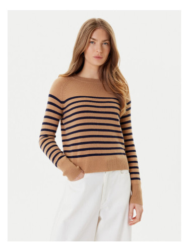 Marella Пуловер Pace 2523366244 Кафяв Regular Fit