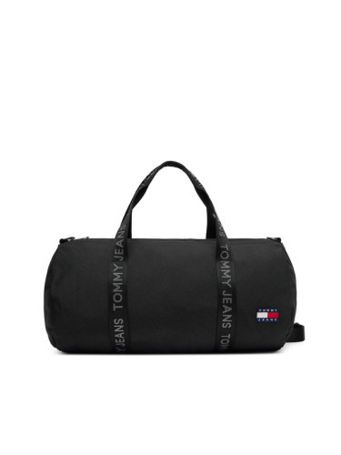 Tommy Jeans Сак Tjm Ess Daily Duffle AM0AM13704 Черен