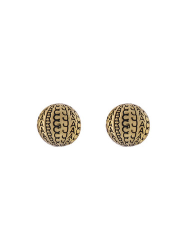 Marc Jacobs Обици The Monogram Stud 2S4JER001J53 Златист