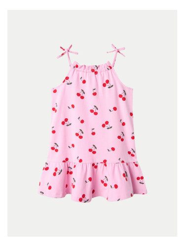 NAME IT Лятна рокля Zally 13241114 Розов Regular Fit