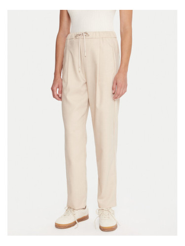 Marella Текстилни панталони Nyssa 2523136025 Бежов Regular Fit