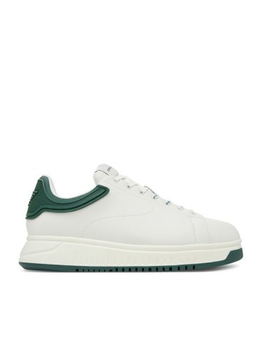 Emporio Armani Сникърси EM003663 AF18212 M0095 Бял