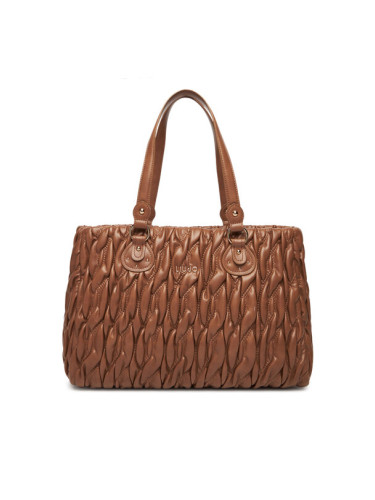 Liu Jo Дамска чанта Ecs M Tote AF5014 E0457 Кафяв