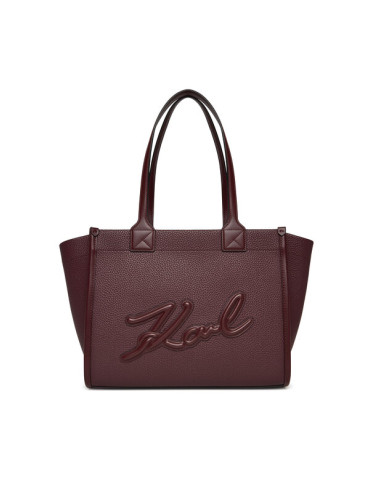 KARL LAGERFELD Дамска чанта A4W30258 Бордо