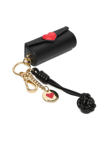 LOVE MOSCHINO Ключодържател JC5400PP0NLR000A Черен