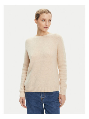 Weekend Max Mara Пуловер Ghiacci 2525366151 Бежов Regular Fit