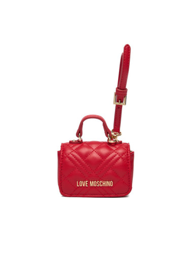 LOVE MOSCHINO Ключодържател JC5410PP0NLA0500 Червен