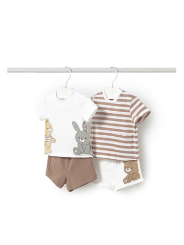 Mayoral Детски комплект 1609 Бежов Regular Fit
