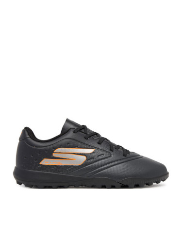 Skechers Обувки за футбол Razor 1.5 Jr Youth TF 252061L BKOR Черен