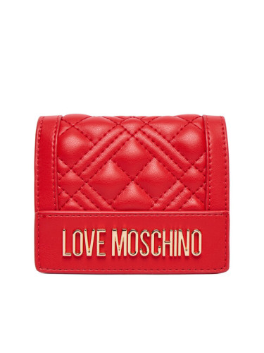 LOVE MOSCHINO Портфейл JC5601PP0NLA0500 Червен