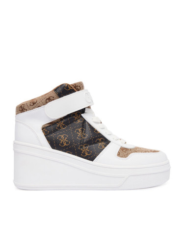 Guess Сникърси FLFRUK FAL12 Бежов