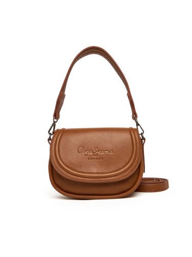 Pepe Jeans Дамска чанта Crisha Code PL0300006 Кафяв