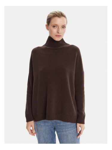 Weekend Max Mara Поло Borgia 2525366112 Кафяв Relaxed Fit