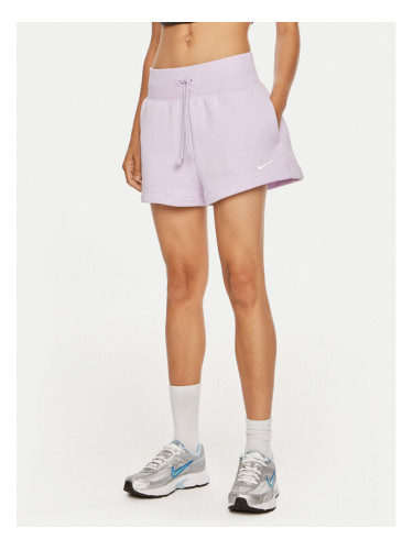 Nike Спортни шорти FD1409 Виолетов Relaxed Fit
