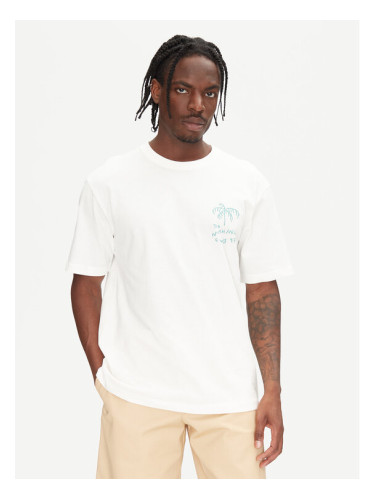 Only & Sons Тишърт Milo 22034452 Бял Relaxed Fit