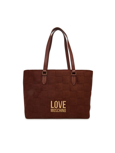 LOVE MOSCHINO Дамска чанта JC4123PP0NKB120A Кафяв