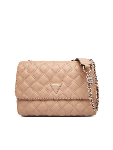 Guess Дамска чанта Giully II HWQG96 73200 Бежов