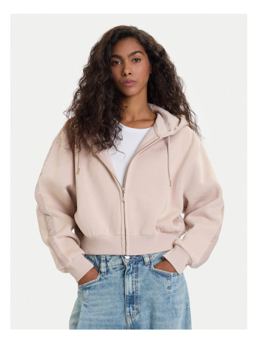 Guess Суитшърт V5BQ11 KB681 Бежов Oversize